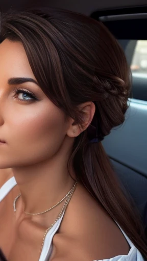 A woman heartthrob Aizenberg focus on the face
