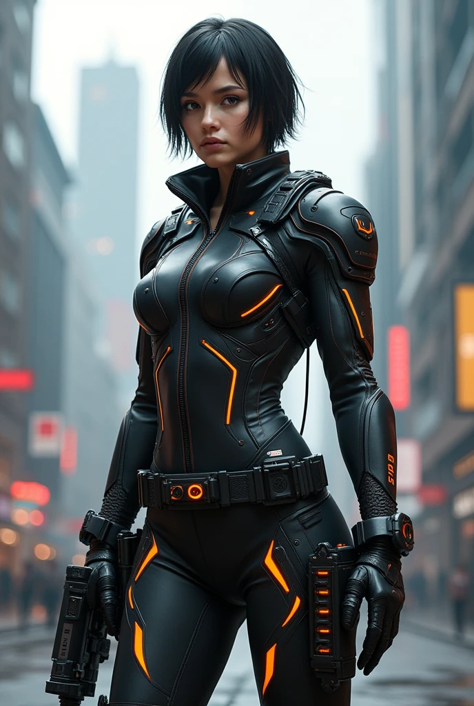 What would a female firefighter's uniform look like in 2090?