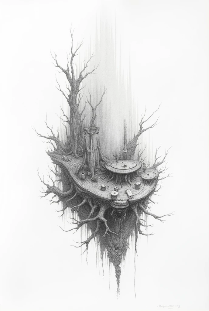 made in pencil