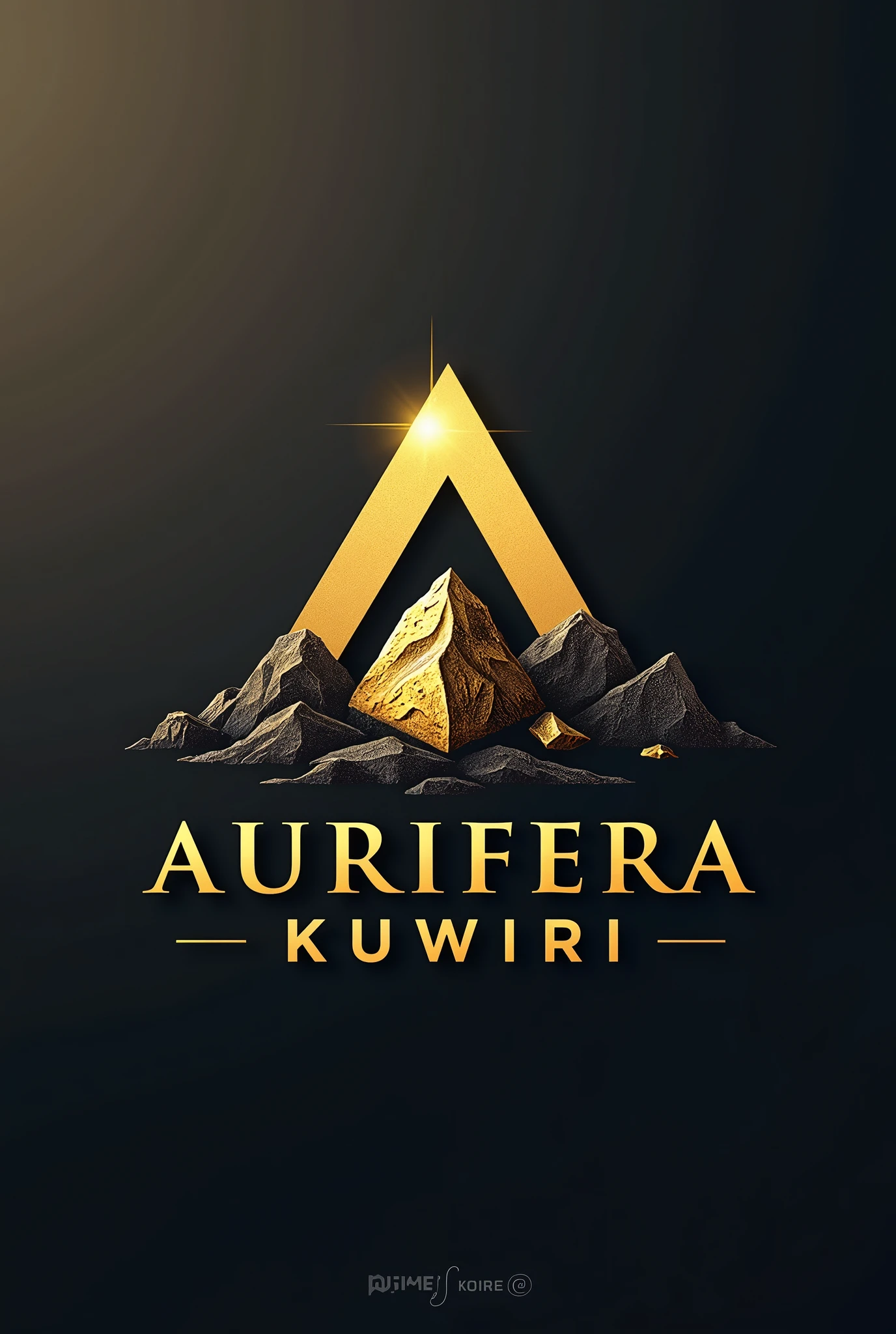 Logo of the mining company AURIFERA kiwiri