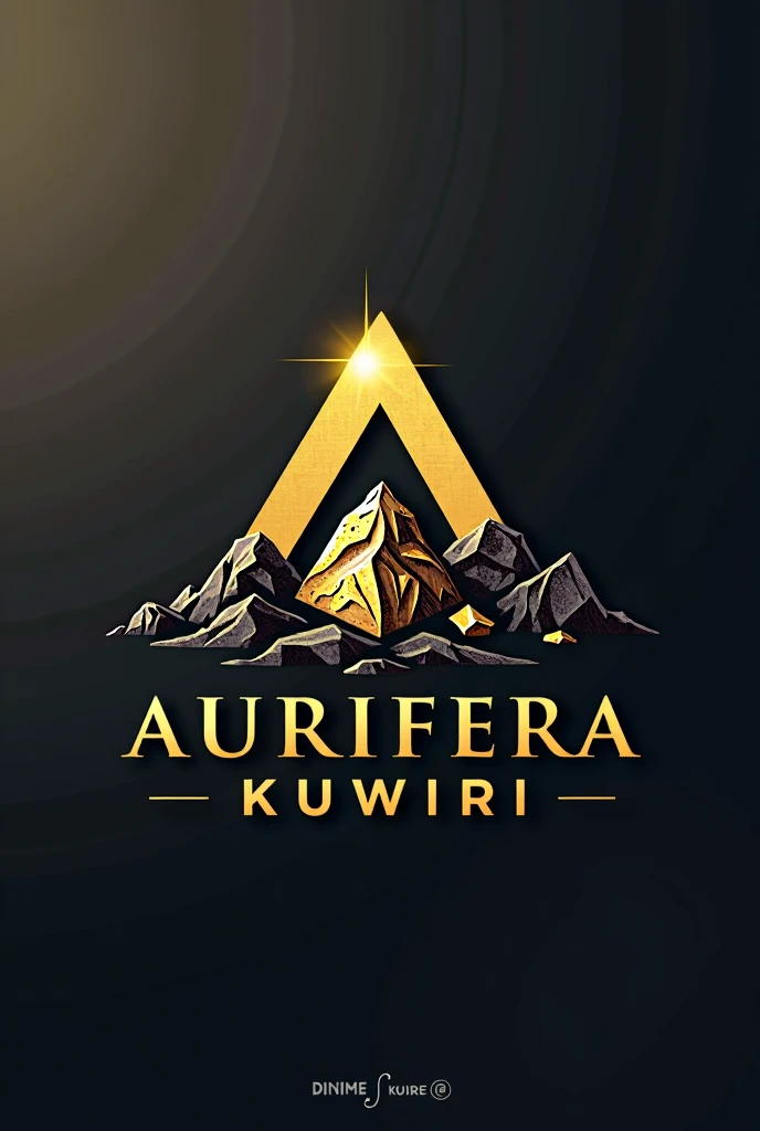Logo of the mining company AURIFERA kiwiri