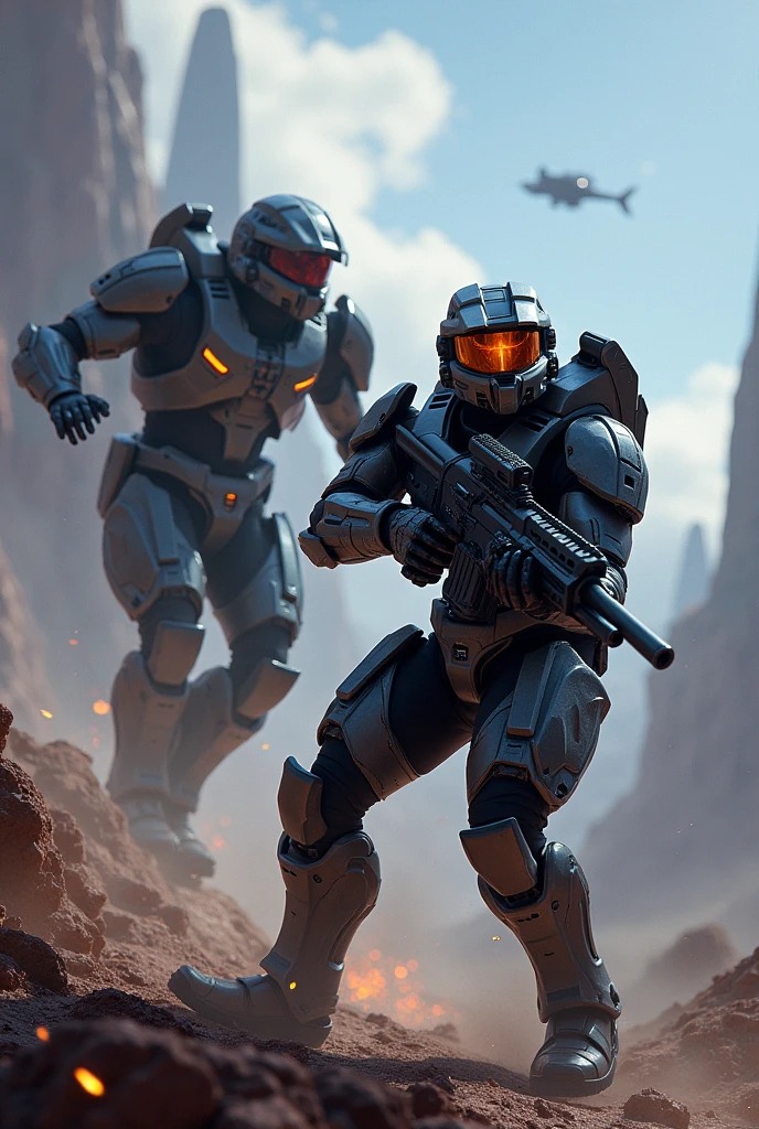 A halo odst that kills a halo covenant