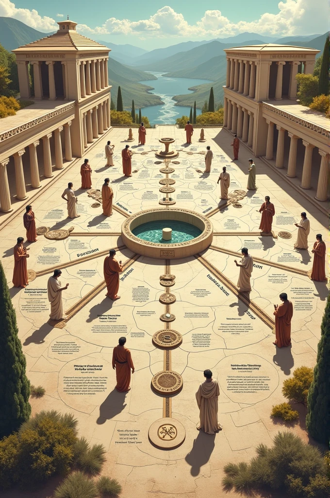 mental map of the origins of philosophy