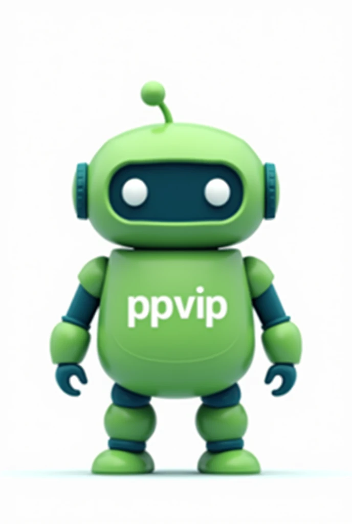 Create
"A compact, cartoon-style bot image featuring the name 'PPVip.' The bot is designed for use on my Telegram channel and is colored in green and white."