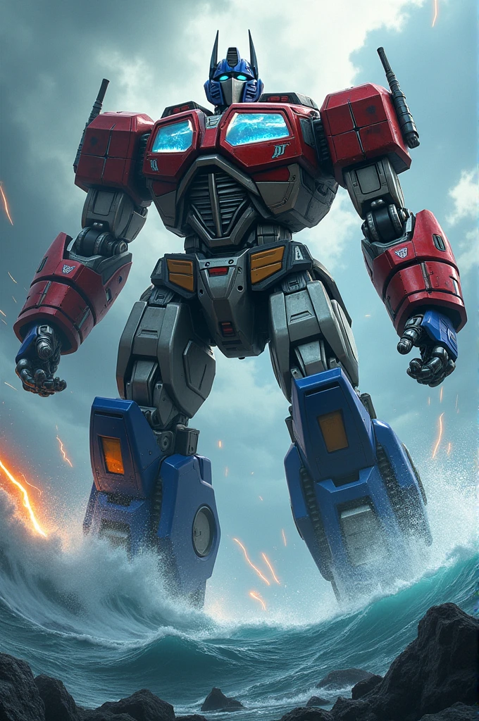 Movie like optimus prime fighting in pacific rim