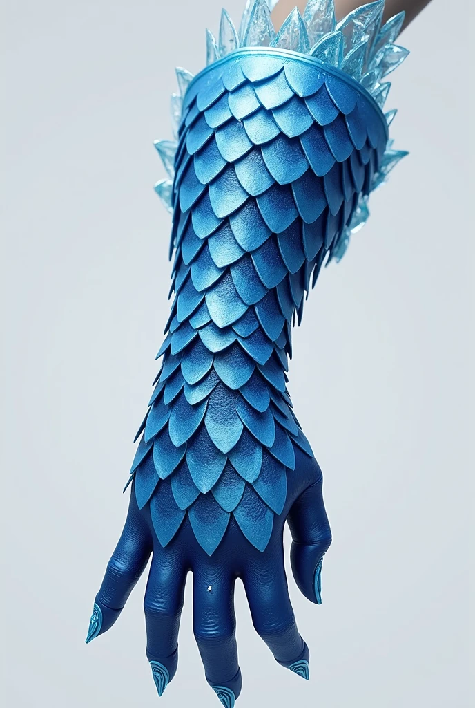 Craft a Blue Scaled Gauntlet Espalier/Glace