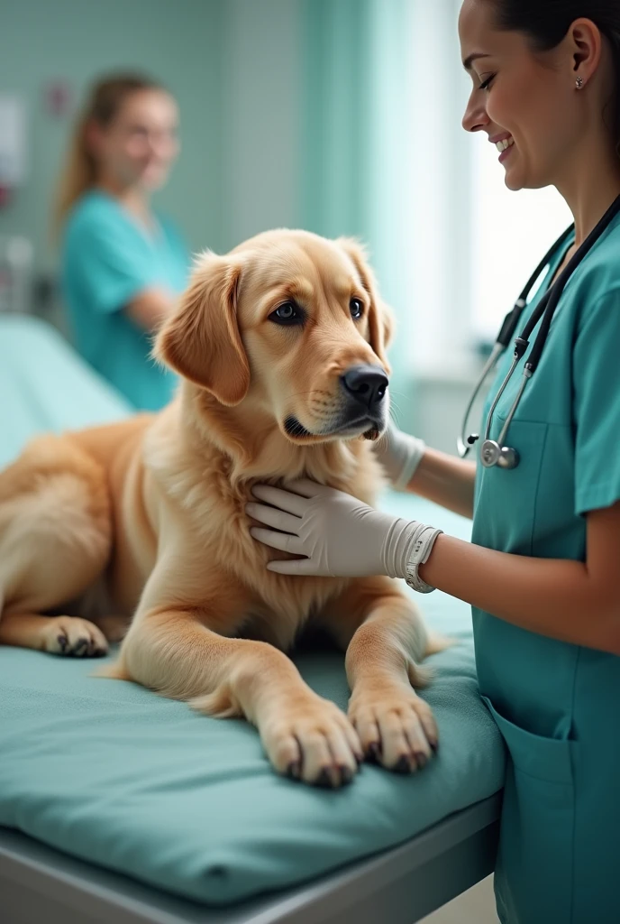DOG IN VETERINARY