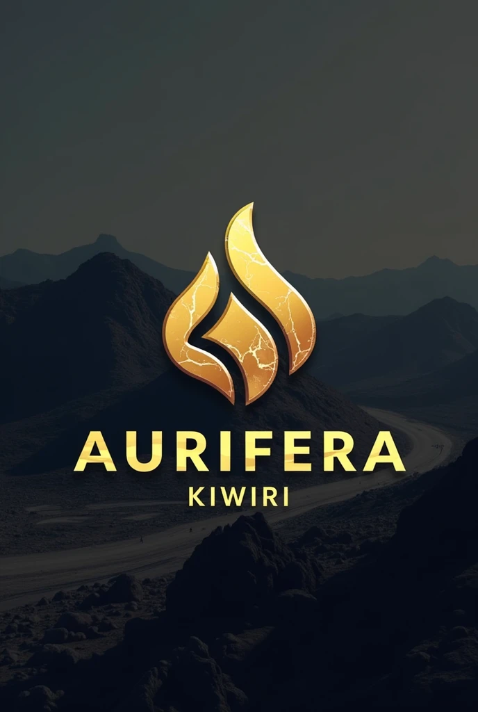 Logo of the mining company AURIFERA kiwiri