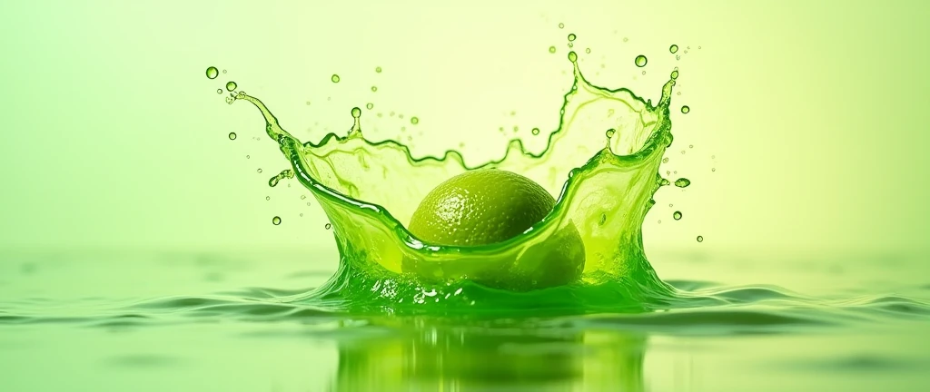 splash de lima verde
