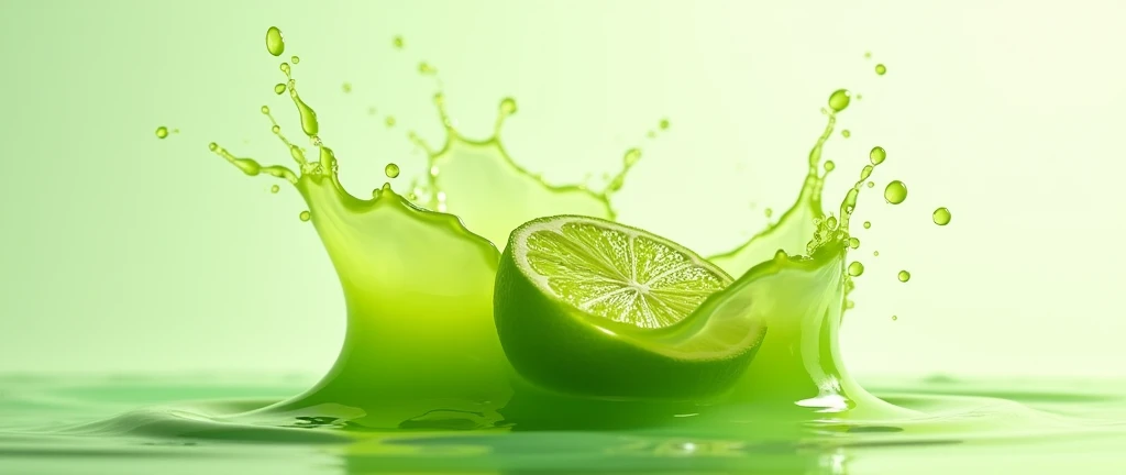 splash de lima verde