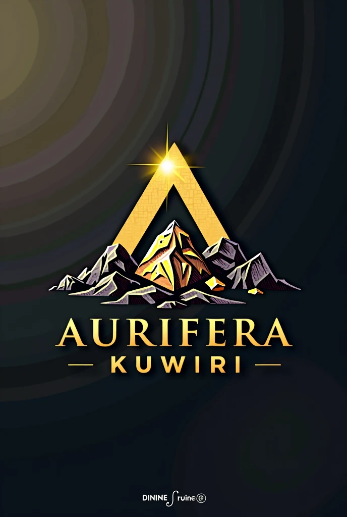 Logo of the mining company AURIFERA kiwiri