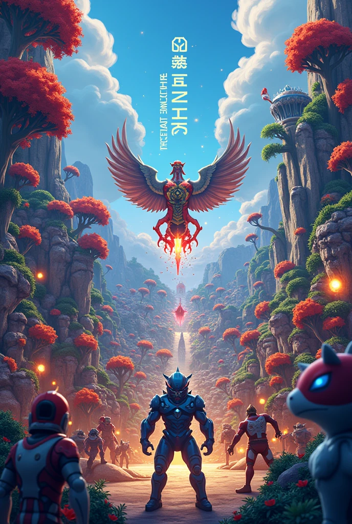 an image with lots of references to video games with the power of playing the art of shining written in the foreground