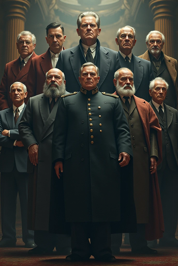 world war 2 scene, official, neat facial anatomy, main scene of the film, by Joseph Severn, symmetrical artwork. cinematic, colonial, film characters, official art, character reveal, film promo, ( (theatre) ), seven, character portraits, alexander hamilton style, live action film, 8 k