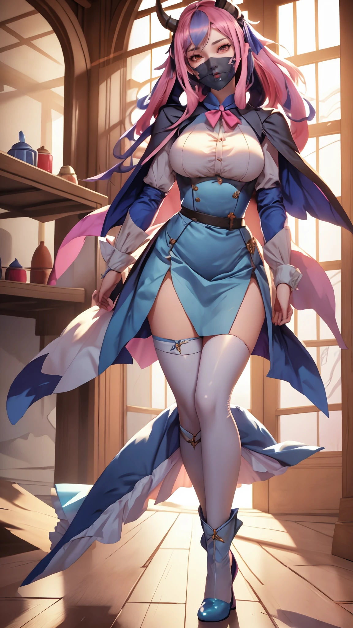 Dark magician girl, naked ,legs spread apart ,leaking cum,