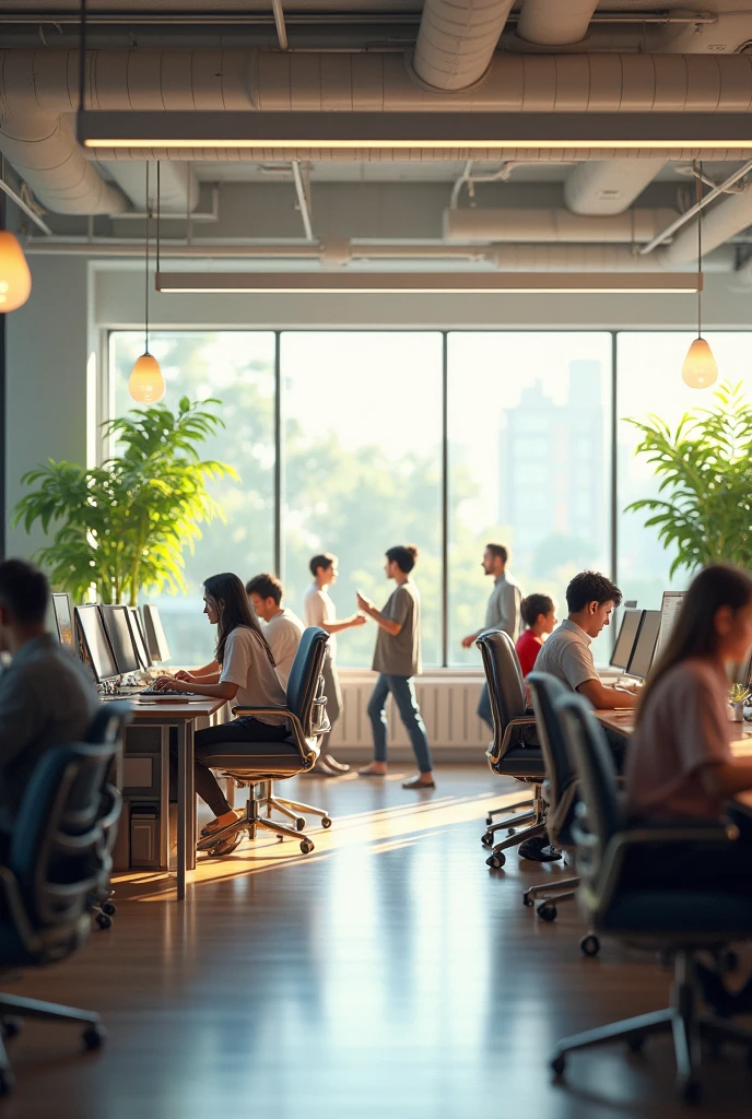 An ideal future of a safe and collaborative work environment