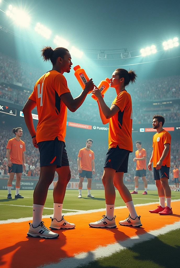 Relationship with Sports Pasto and Gatorade and the team players 
