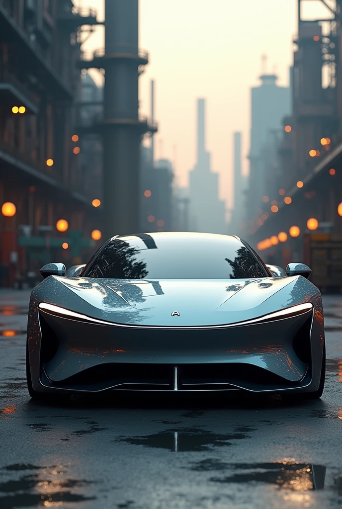 Create an electric car related to the industrial engineering career