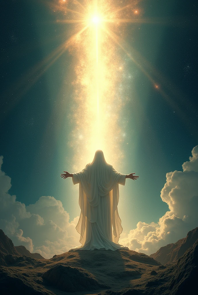 On the first day, God said: "Let there be light", and there was light.
