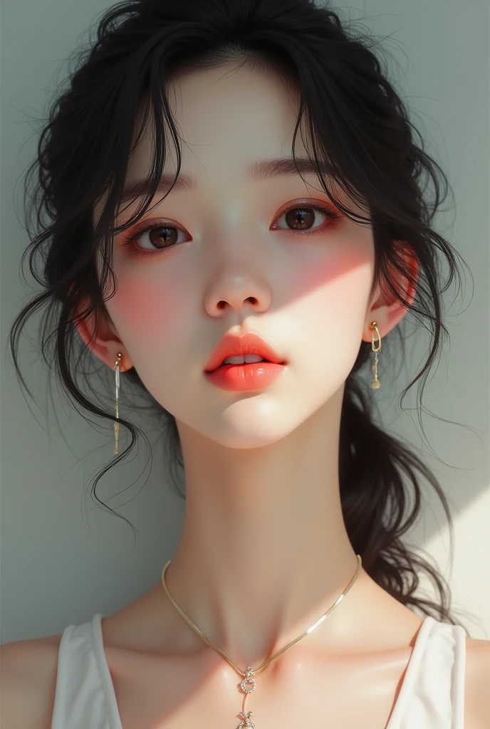 Describe a Korean girl
