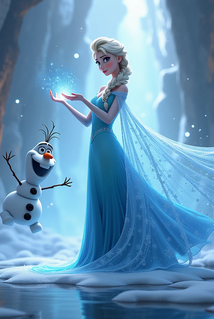 princess elsa frozen bottomless with olaf