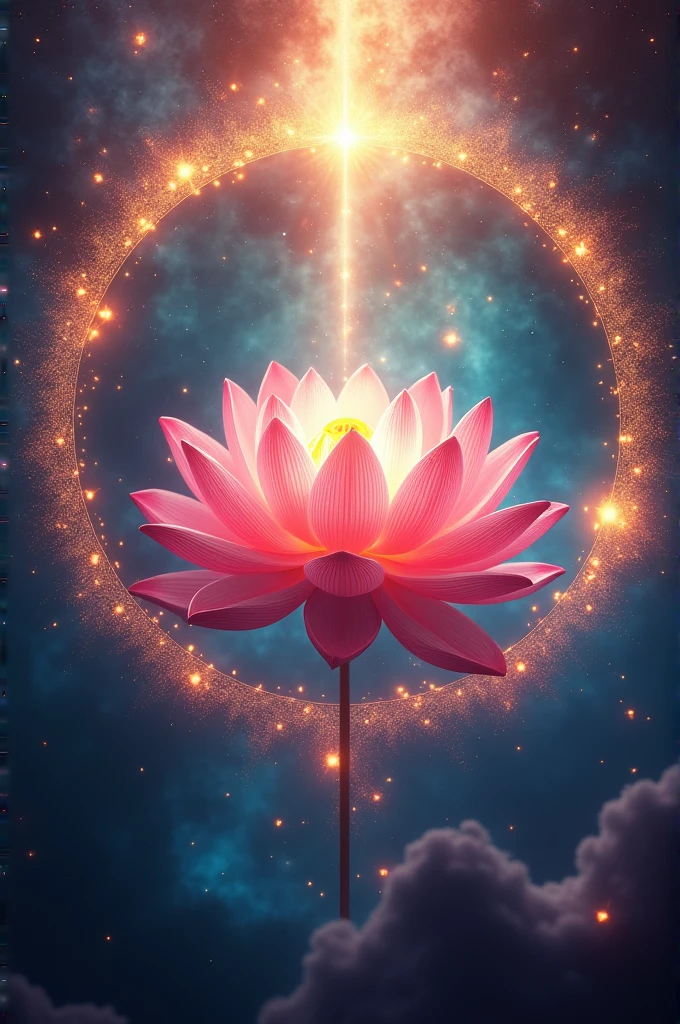 (Fleur de lotus sans tige dans un cercle : 1,5),(Gros plan de la fleur : 1,5), (Nébuleuse colorée :), couleurs vibrantes, couleurs vives, une explosion de couleurs, des trucs complexes autour, complexe en arrière-plan, spirituel, divin, onirique, dieu, glande pinéale, onirique, (fond d'écran CG unity 16k extrêmement détaillé : 1,1), (Force de débruitage : 1,45), (tmasterpiece : 1,37), UHD), geste solennel, hyper réaliste, rayons de Dieu, lancer de rayons, lancer de rayons, UHD,