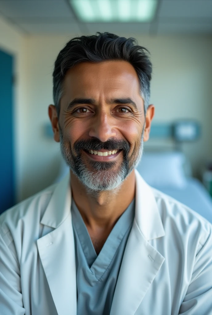 Indian man for the hospital