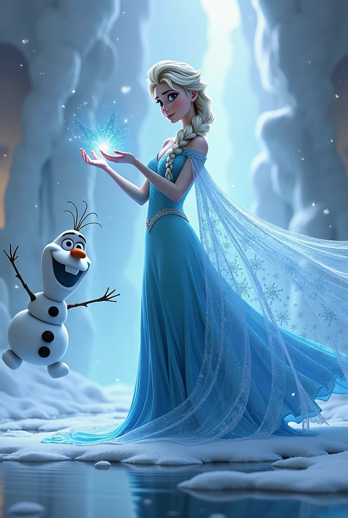 princess elsa frozen bottomless with olaf