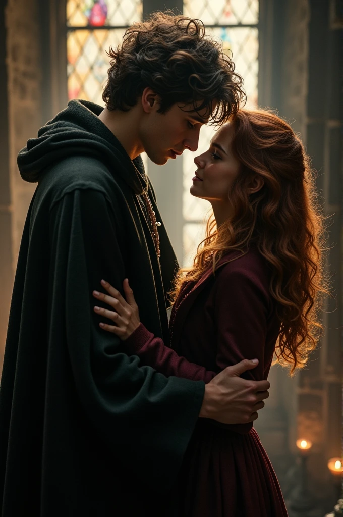 Hermione Granger (Emma Waston) fall in love with Draco Malfoy (Tom Felton)