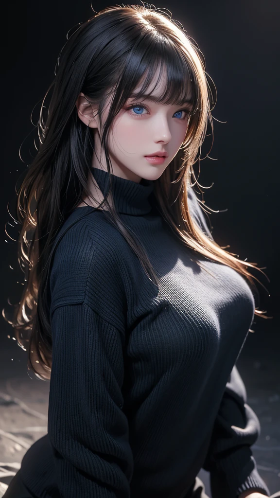 (RAW photo:1.2), (photorealistic:1.4),(masterpiece:1.3),(best quality:1.4),ultra high res,(detailed eyes),(detailed facial features),(detailed clothes features),HDR, (extreme detailed illustration),
slender girl,
long hair, bangs, straight hair,
shiny skin,
turtleneck, jeans,
smile,
(full body shot:1.2),
<lora:virtualgirlAim_v20:0.6>