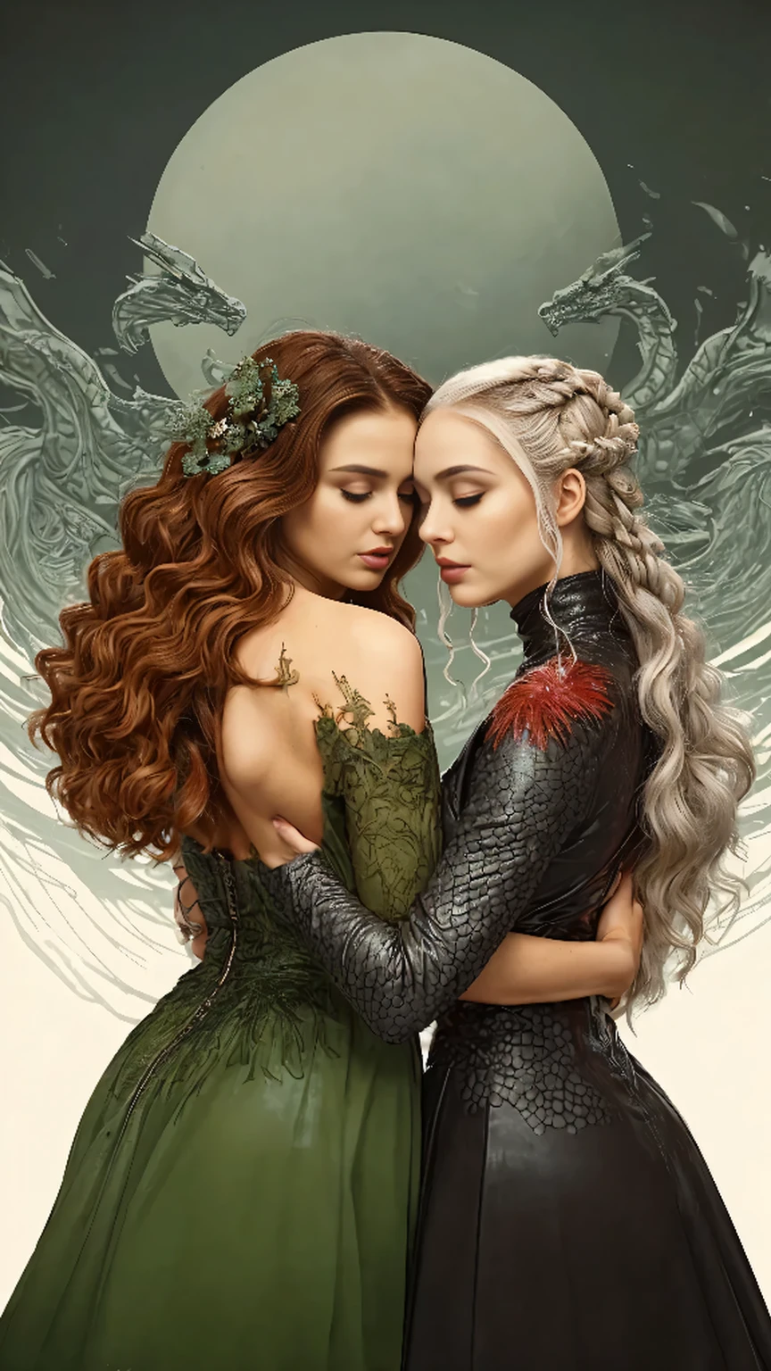 Hand touchig other woman