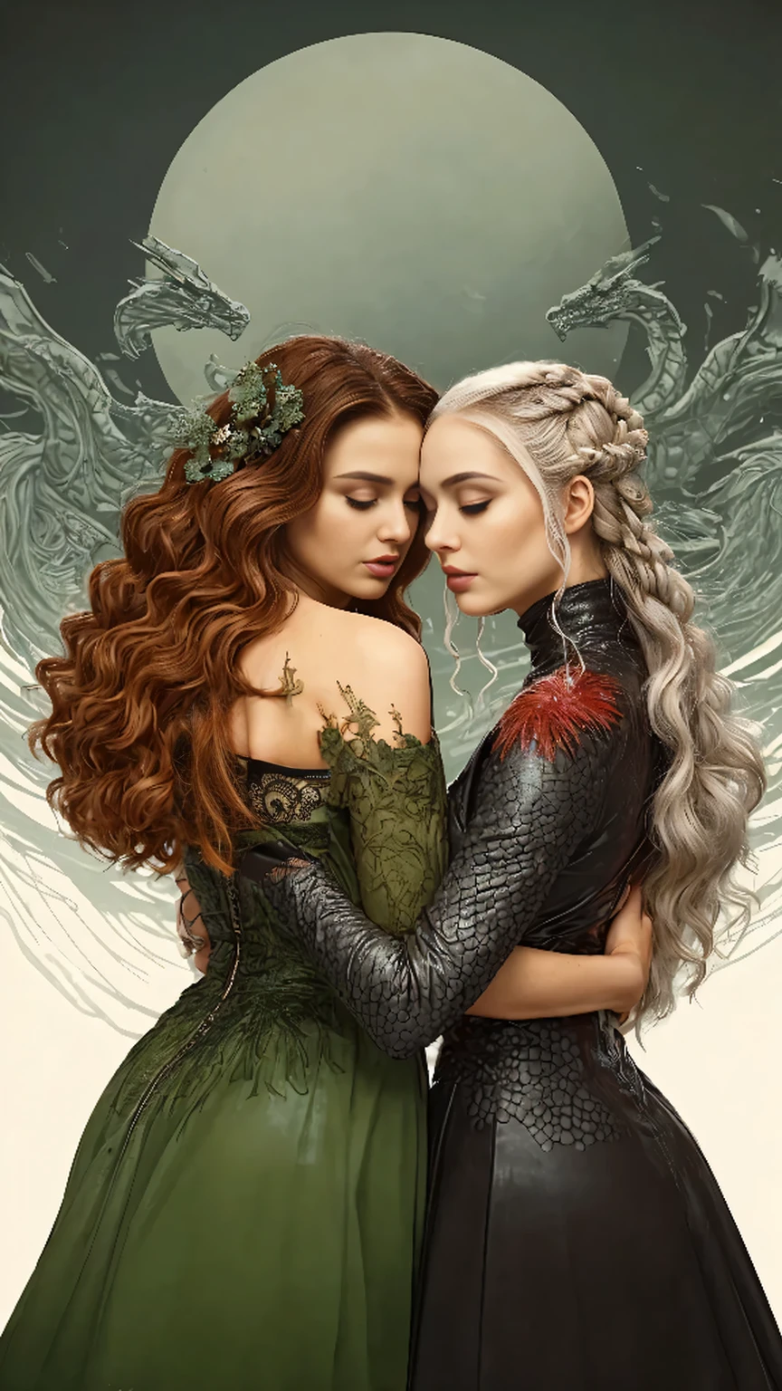 Hand touchig other woman