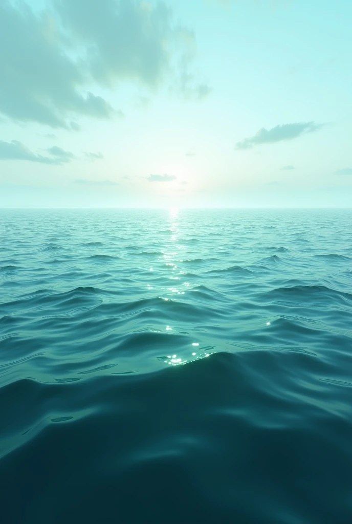 Now generate an image of the sea but one that can be adapted to the width and length measurements of a computer.