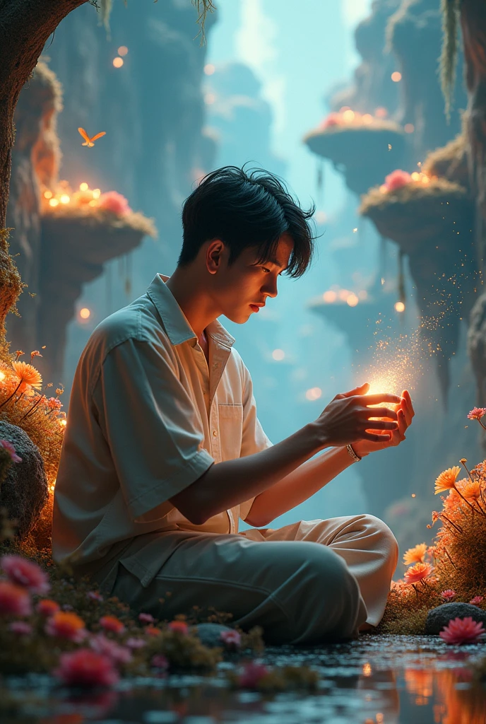 One of the images you gave me, with someone real eating it