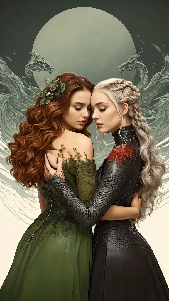 Hand touching other woman
