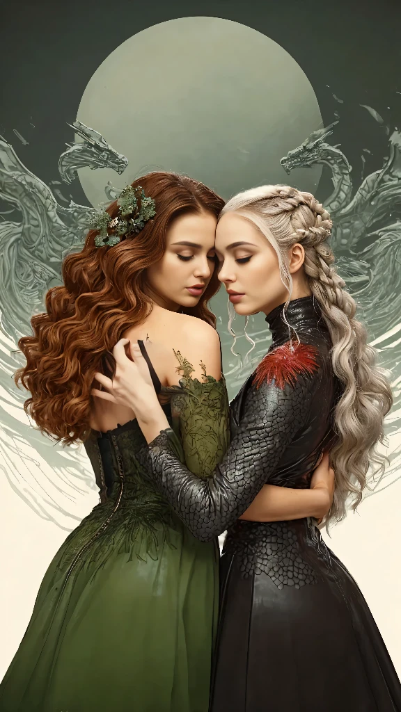 Hand touching other woman