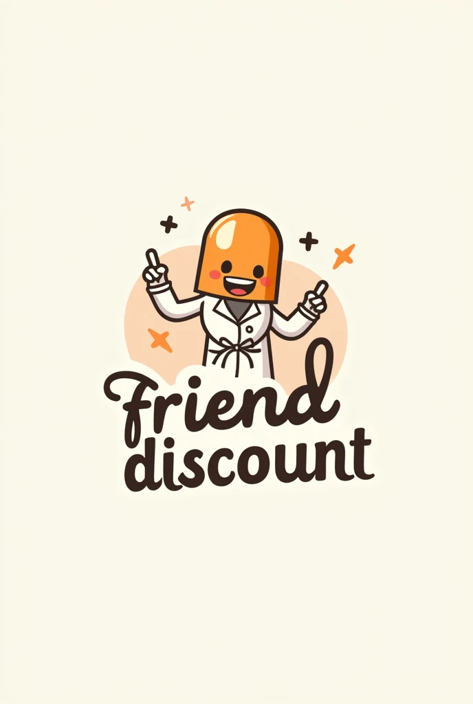 logo for pharmacy offers with the text "friend discount"