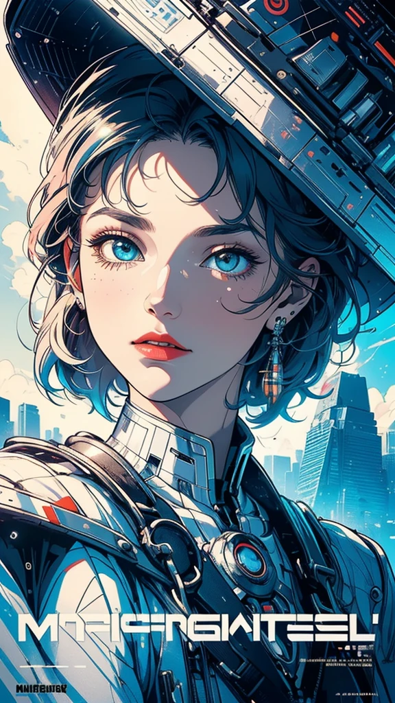 (((masterpiece, highest quality))),(((solo:1.2))),(((1girl:1.2))),32k wallpaper, very detailed, poster, vintage science fiction,(((((geometric cinematic movie poster))))),(((((bauhaus))))), shape,(((abstract))),(mid century modern),movie poster,(((((portfolio))))),(((((Close-up))))),(((((bust up))))),((((more various angle)))),(((highlight))),Vast landscape,((((heterochromia)))),(((complete. detailed face))),(((Extremely talented))),(((most complecated machine))),unlimited colorful color scheme,cloud