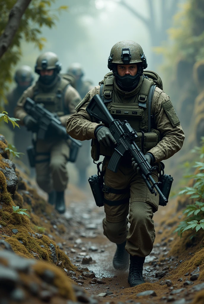 Military personnel performing effectively on a mission