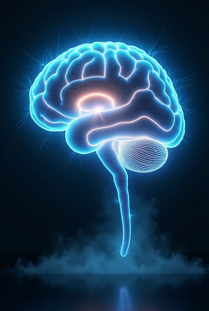 makes a brain glow