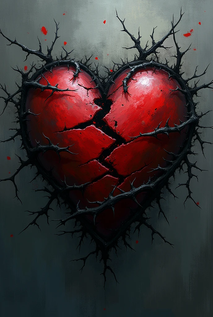 make a broken heart full of thorns