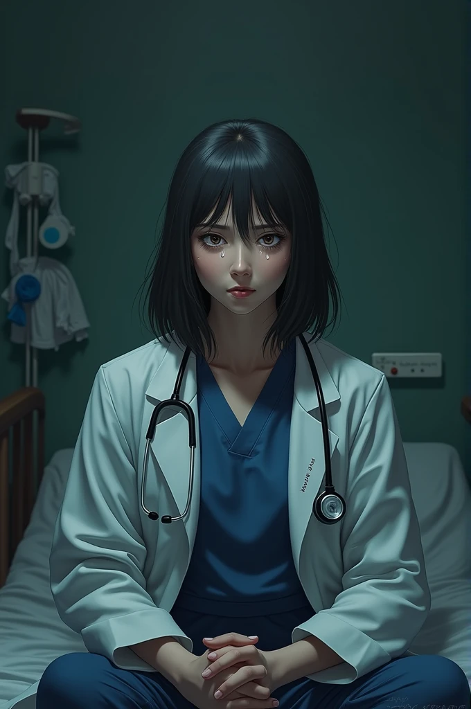 Crying doctor