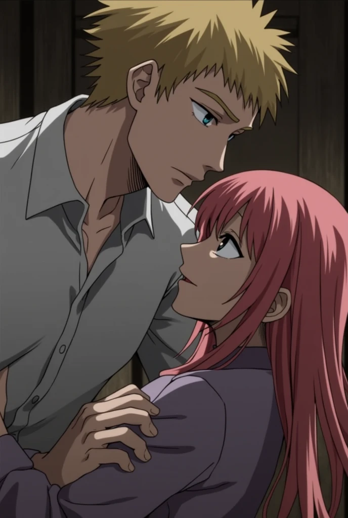 Satoru Gojo having sex with Nanami from Jujutsu Kaisen