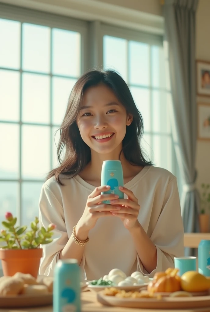 2 Scene from a Japanese TV commercial: A screenshot of a typical Japanese TV commercial