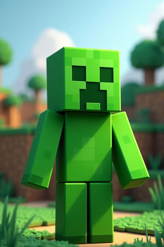 Minecraft Character Green Skin