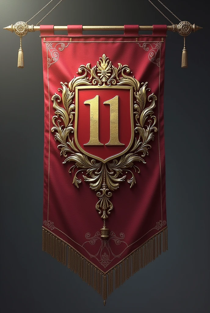 Make a realistic guild banner with name 11 Preceitoz