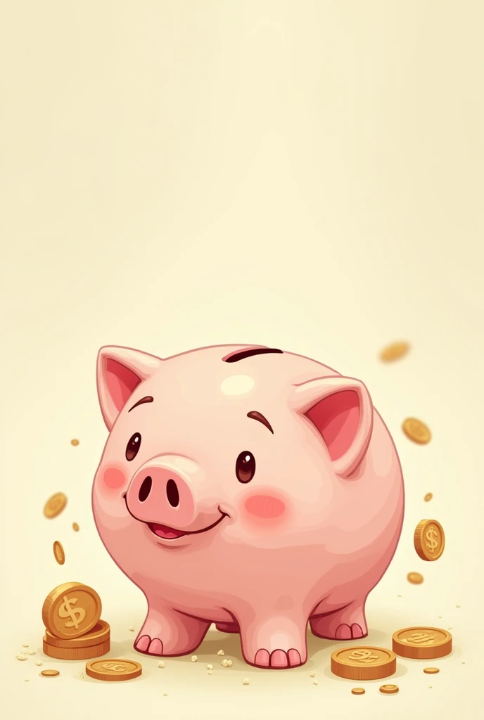 - Image of a piggy bank or savings account, representing the traditional habit of saving money.