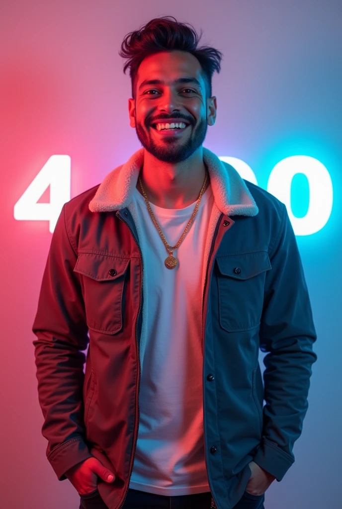 4k followers with me a man