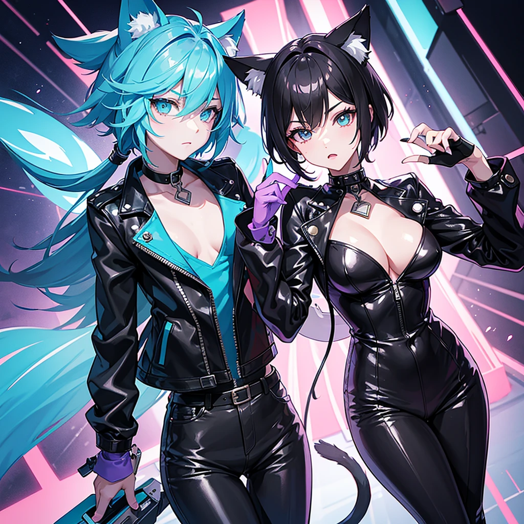 ((best quality, masterpiece, 4k, 8k, high res)), ((furry; Anthro Wolf)), blue hair, dynamic pose, ferocious, fangs, full body, female werewolf, sexy, vibrant colors, (edgy punk hairstyle), knight armor, well-toned abs, Victorian dress, goth corset,