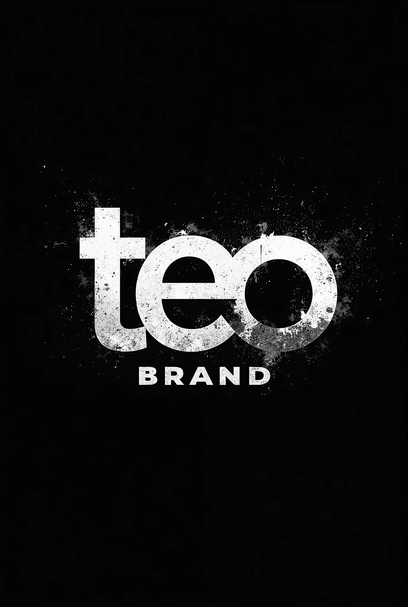 create a logo for a clothing brand, let it be called "teobrand", underground style and the lettering is large and clear