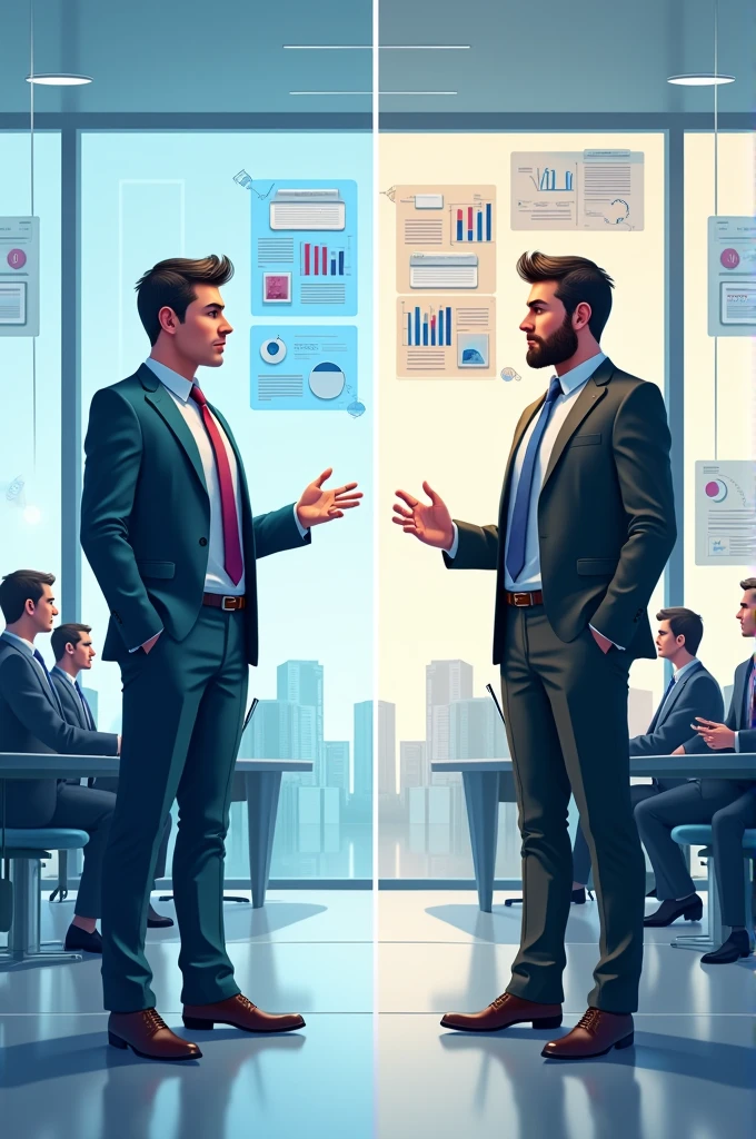 Comparison of products with marketing and sln marketing